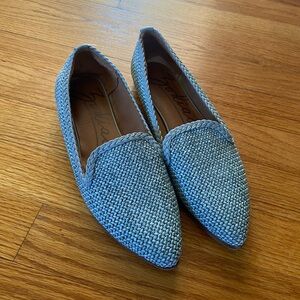 Zodiac Hill Braided Raffia Loafer, Size 8